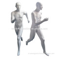 abstract male running mannequin